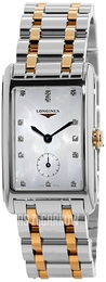 Longines Dolcevita Biały/Stal w kolorze różowego złota L5.512.5.87.7