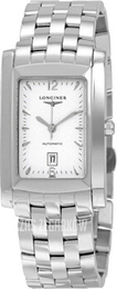 Longines DolceVita Biały/Stal L5.657.4.16.6