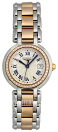 Longines PrimaLuna Srebrny/18 karatowe różowe złoto Ø26.5 mm L8.110.5.79.6