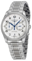 Longines Master Biały/Stal Ø40 mm L2.629.4.78.6