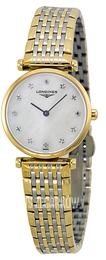 Longines Grande Classique Biały/Stal Ø24 mm L4.209.2.87.7