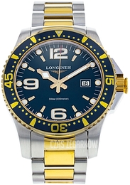Longines Hydroconquest Niebieski/Stal Ø39 mm L3.640.3.96.7