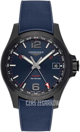 Longines Conquest V.H.P. Niebieski/Guma Ø41 mm L3.718.2.96.9