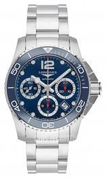 Longines Hydroconquest Niebieski/Stal Ø41 mm L3.783.4.96.6