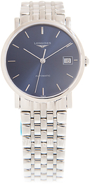 Longines Elegant Niebieski/Stal Ø34.5 mm L4.809.4.92.6