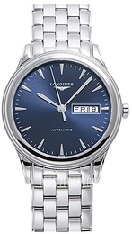 Longines Flagship Niebieski/Stal Ø38.5 mm L4.899.4.92.6