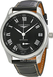 Longines Master Czarny/Skóra Ø42 mm L2.666.4.51.7