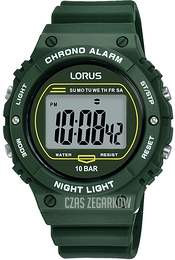 Lorus Digital Szary/Guma Ø40 mm R2309PX9
