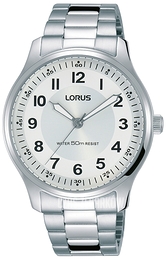 Lorus Classic Biały/Stal Ø40 mm RG217MX9