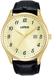 Lorus Classic Żółte złoto/Skóra Ø42.2 mm RH908PX9