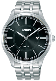 Lorus Classic Czarny/Stal Ø42 mm RH947PX9