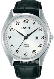 Lorus Classic Srebrny/Skóra Ø42 mm RH949NX5