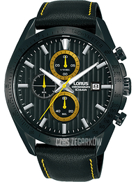 Lorus Sports Czarny/Skóra Ø45 mm RM309HX9