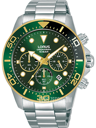 Lorus Sports Zielony/Stal Ø43 mm RT340JX9