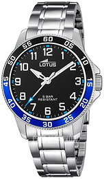 Lotus Junior Czarny/Stal Ø36 mm 18786/2