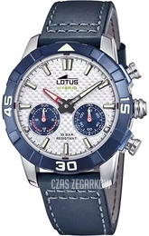 Lotus Conntected Srebrny/Skóra Ø45 mm 18811/1