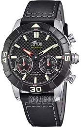 Lotus Conntected Czarny/Skóra Ø45 mm 18811/2