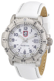 Luminox Colormark Biały/Skóra Ø38 mm A.7050