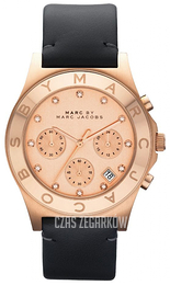 Marc by Marc Jacobs Zloty/Skóra Ø40 mm MBM1188