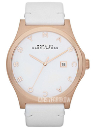 Marc by Marc Jacobs Henry Biały/Skóra Ø43 mm MBM1212