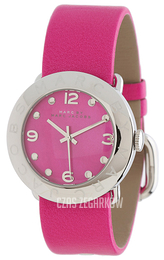 Marc by Marc Jacobs Amy Różowy/Skóra Ø36 mm MBM1286