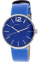 Marc by Marc Jacobs Dress Niebieski/Skóra Ø36 mm MBM1364