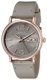 Marc by Marc Jacobs Dress Szary/Skóra Ø38 mm MBM1385