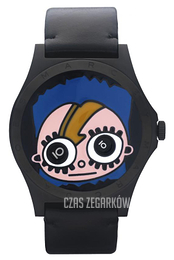Marc by Marc Jacobs Amy Czarny/Skóra Ø43 mm MBM2049