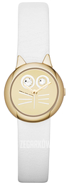 Marc by Marc Jacobs Żółte złoto/Skóra Ø22 mm MBM2050