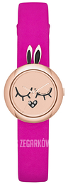 Marc by Marc Jacobs Różowe złoto/Skóra Ø22 mm MBM2051