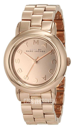 Marc by Marc Jacobs Marci Różowe złoto/Stal w kolorze różowego złota Ø36 mm MBM3099