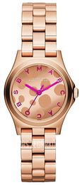 Marc by Marc Jacobs Henry Różowe złoto/Stal w kolorze różowego złota Ø28 mm MBM3271