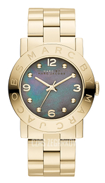 Marc by Marc Jacobs Amy Szary/Stal w odcieniu złota Ø36.5 mm MBM3273