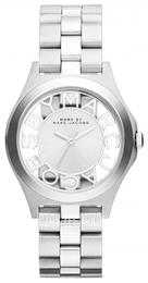 Marc by Marc Jacobs Srebrny/Stal Ø34 mm MBM3291