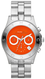 Marc by Marc Jacobs Pomarańczowy/Stal Ø40 mm MBM3306