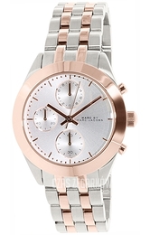 Marc by Marc Jacobs Srebrny/Stal w kolorze różowego złota Ø36 mm MBM3369