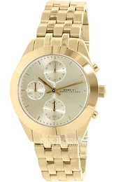 Marc by Marc Jacobs Żółte złoto/Stal w odcieniu złota Ø36 mm MBM3393