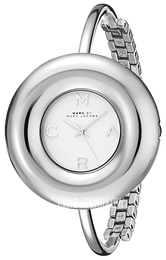 Marc by Marc Jacobs Dress Biały/Stal Ø40 mm MBM3395