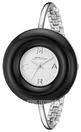 Marc by Marc Jacobs Dress Biały/Stal Ø40 mm MBM3397