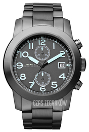 Marc by Marc Jacobs Larry Chronograph Szary/Stal Ø46 mm MBM5031