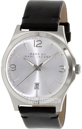 Marc by Marc Jacobs Danny Srebrny/Skóra Ø43 mm MBM5040