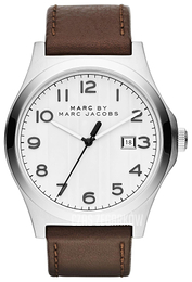 Marc by Marc Jacobs Jimmy Biały/Skóra Ø43 mm MBM5045