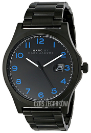 Marc by Marc Jacobs Czarny/Stal Ø43 mm MBM5059