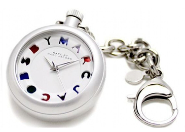 Marc by Marc Jacobs Funky Charm Biały/Stal Ø36 mm MBM7500