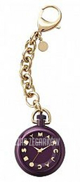 Marc by Marc Jacobs Funky Charm Purpurowy/Stal w odcieniu złota Ø36 mm MBM7502