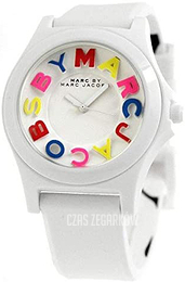 Marc by Marc Jacobs Biały/Guma Ø40 mm MBM8660