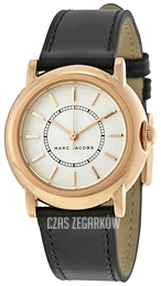 Marc by Marc Jacobs Dress Biały/Skóra Ø34 mm MJ1450