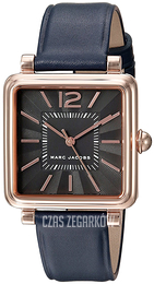 Marc by Marc Jacobs Dress Czarny/Skóra MJ1523