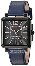 Marc by Marc Jacobs Dress Czarny/Skóra MJ1524