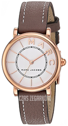 Marc by Marc Jacobs Dress Biały/Skóra Ø28 mm MJ1538